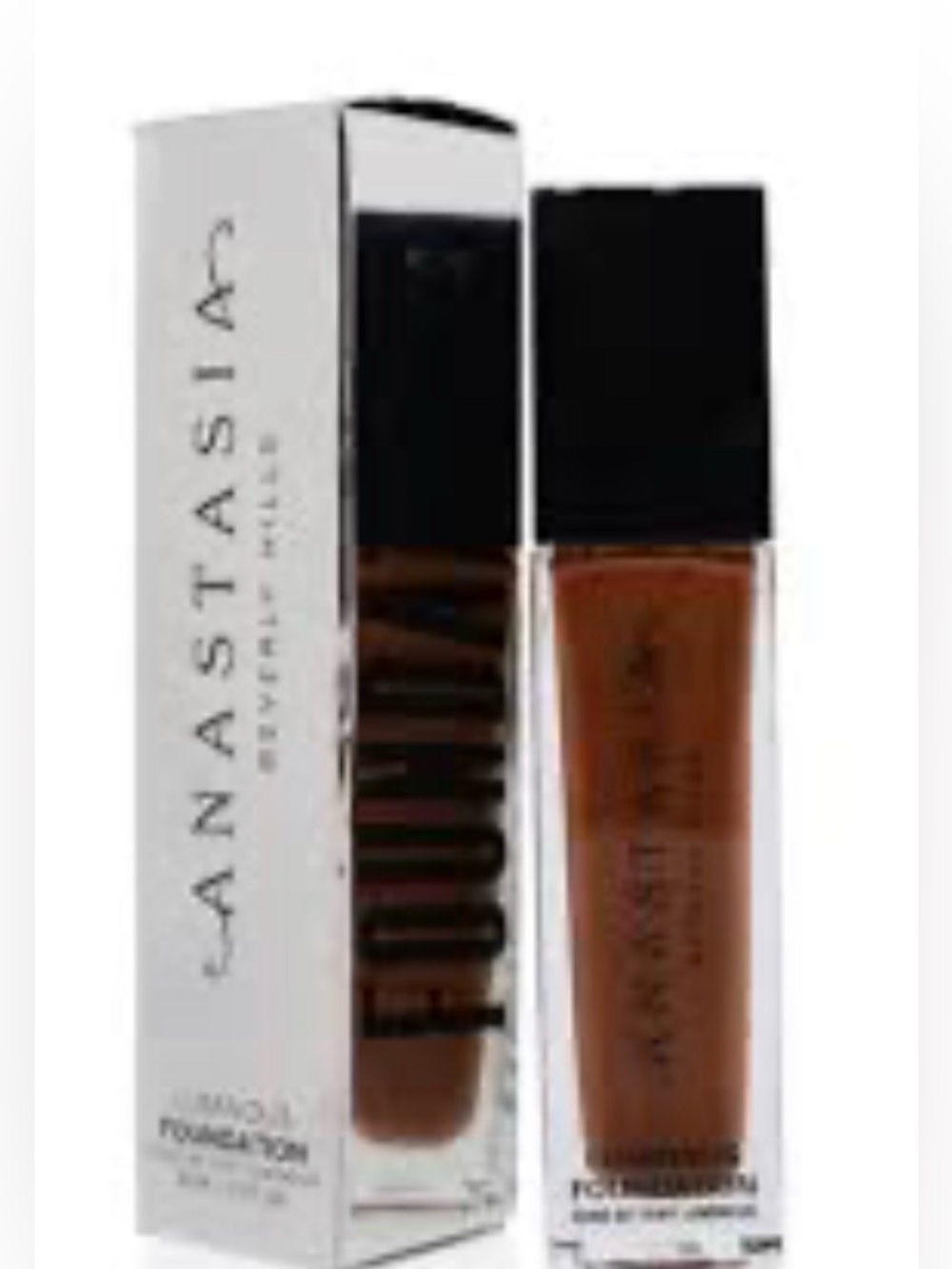New Anastasia Beverly Hills Liquid Foundation - Rich Brown #550W
